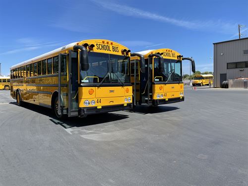 Rocklin Unified School District School Buses